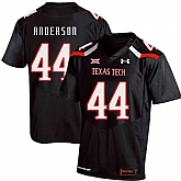 Texas Tech Red Raiders 44 Donny Anderson Black College Football Jersey Dzhi,baseball caps,new era cap wholesale,wholesale hats